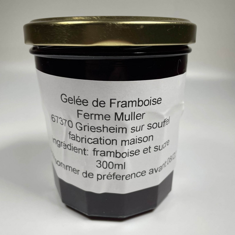 Gelée de Framboises nos saveurs de France