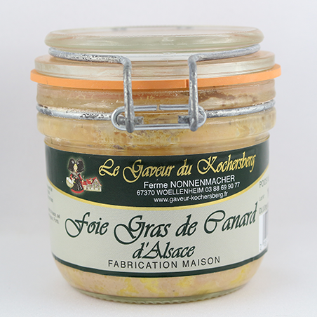 Foie gras  de canard conserve Nos Saveurs de france